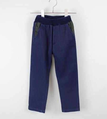 <img class='new_mark_img1' src='https://img.shop-pro.jp/img/new/icons14.gif' style='border:none;display:inline;margin:0px;padding:0px;width:auto;' />【MAAROOK 】  インディゴシャギー配色ポケットロングパンツ  (90〜130) 2025AW