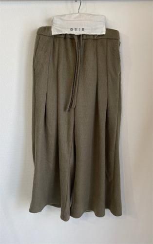 <img class='new_mark_img1' src='https://img.shop-pro.jp/img/new/icons14.gif' style='border:none;display:inline;margin:0px;padding:0px;width:auto;' />【GRIS】  Saggy two tack wide pants (L~XL)KHAKI 2025AW