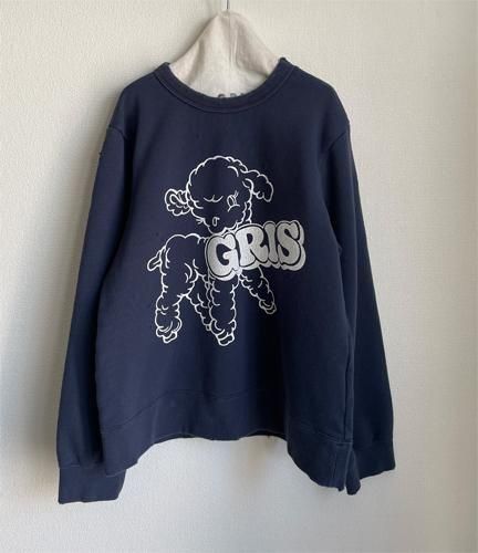 <img class='new_mark_img1' src='https://img.shop-pro.jp/img/new/icons14.gif' style='border:none;display:inline;margin:0px;padding:0px;width:auto;' />【GRIS】 Standard Sweat  (L~XL)NAVY 2025AW