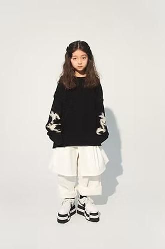 <img class='new_mark_img1' src='https://img.shop-pro.jp/img/new/icons14.gif' style='border:none;display:inline;margin:0px;padding:0px;width:auto;' />UNIONINI  chidori knit L)black 2025AW