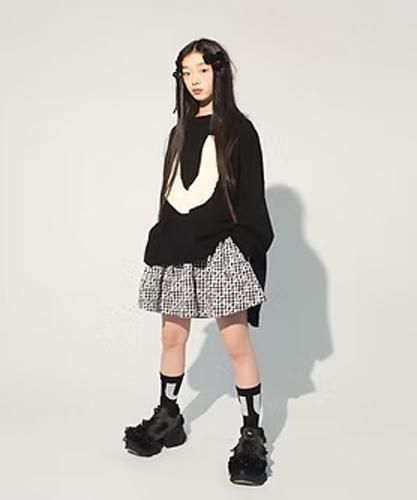 <img class='new_mark_img1' src='https://img.shop-pro.jp/img/new/icons14.gif' style='border:none;display:inline;margin:0px;padding:0px;width:auto;' />UNIONINI  UN knit (L) Black 2025AW