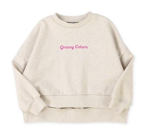 <img class='new_mark_img1' src='https://img.shop-pro.jp/img/new/icons14.gif' style='border:none;display:inline;margin:0px;padding:0px;width:auto;' />Groovycolors Poncho Sweatshirt  OFF WHITE 135145 2025AW