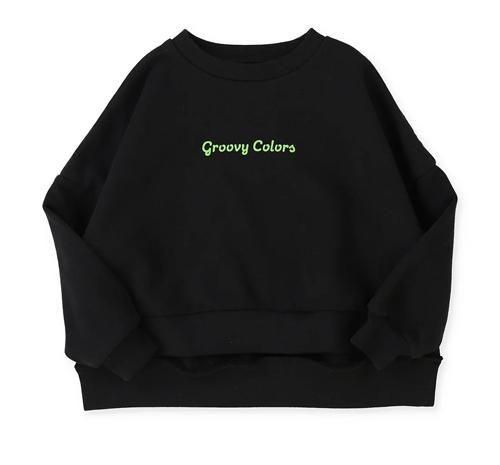 <img class='new_mark_img1' src='https://img.shop-pro.jp/img/new/icons14.gif' style='border:none;display:inline;margin:0px;padding:0px;width:auto;' />Groovycolors Poncho Sweatshirt  BLACK 135145 2025AW