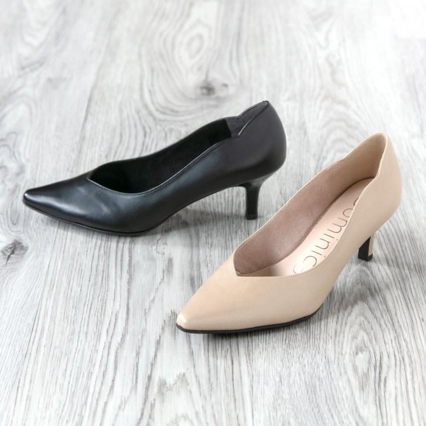 ☆【NEW】9156 サイドフラワーカットパンプス - Dominic3 ☆【NEW】9156 サイドフラワーカットパンプス - Dominic3