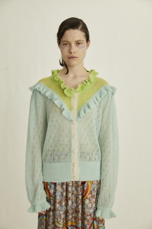 【超新作】トップスRUFFLES KNIT - TSUMORI CHISATO