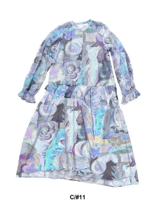 ANIMAL WORLD PRINT DRESS - TSUMORI CHISATO