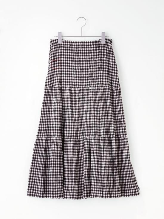 SHETokyo Elisa 温かかっ big gingham check シートーキョー