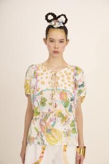 BLOOM PARADISE BLOUSE