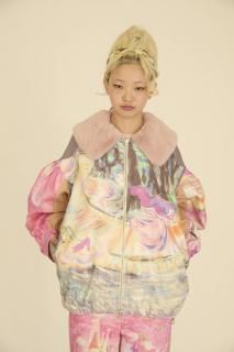 MIDNIGHT PRINCESS COTTON BLOUSON