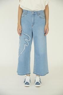 Cat Denim Pants