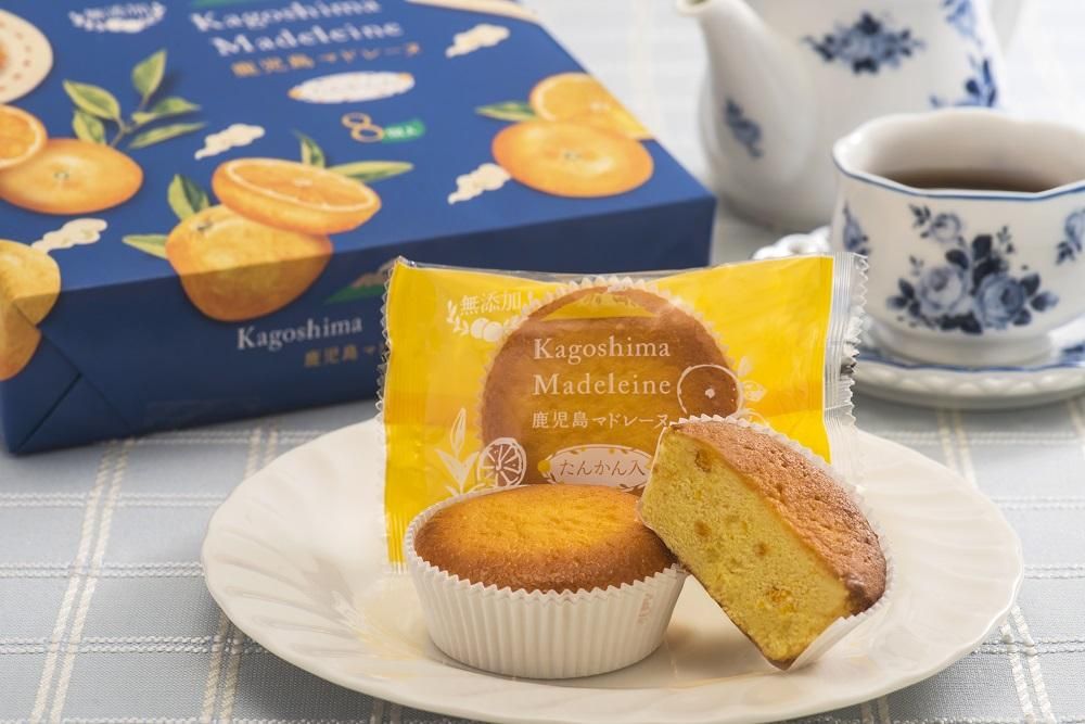 山福製菓】無添加 鹿児島マドレーヌ（たんかん入）｜洋菓子など鹿児島