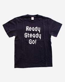 Ready Steady Go! Standard Logo T-shirt Navy/White