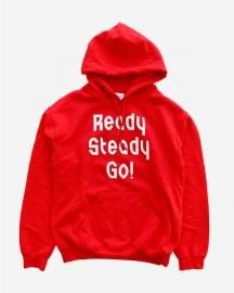 Ready Steady Go! Standard Logo Parker   Red/White