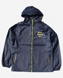 Ready Steady Go! Standard Nylon Hooded Jacket  Navy/Yellow