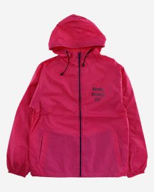 Ready Steady Go! Standard Nylon Hooded Jacket   Tropical pink/Navy