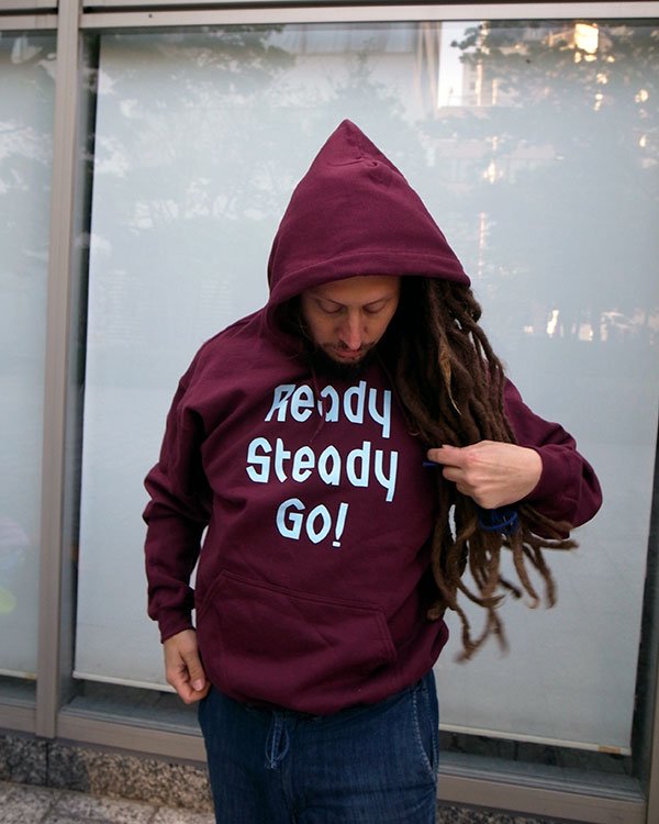 Ready Steady Go! Standard Logo Parker Maroon/Sax Blue - Ready Steady Go!  公式【レディステディゴー！】web store 通販 RSG-ism