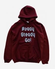 Ready Steady Go! Standard Logo Parker   Maroon/Sax Blue