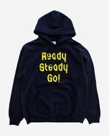 Ready Steady Go! Standard Logo Parker   Navy/Yellow