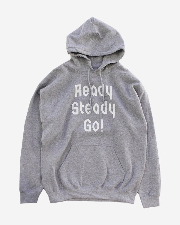 Ready Steady Go! Standard Logo Parker Sports gray/White - Ready Steady Go!  公式【レディステディゴー！】web store 通販 RSG-ism