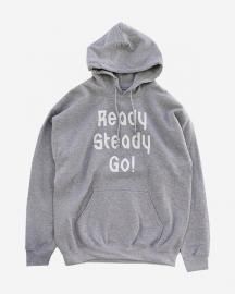 Ready Steady Go! Standard Logo Parker   Sports gray/White