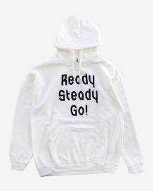 Ready Steady Go! Standard Logo Parker   White/Navy