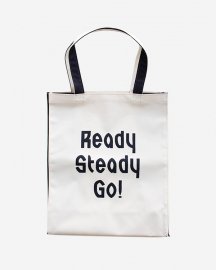 Ready Steady Go! Standard Logo Utility bag　Navy blue