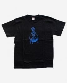 Ready Steady Go! Earth Logo T-shirtBlack/Blue