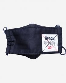 Ready Steady Go! Standard Logo Mask Navy
