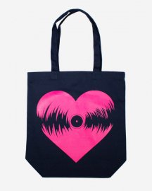 Alexandre Osmoze Brakha x Ready Steady Go! Collabo Canvas tote bag Navy / Tropical pink