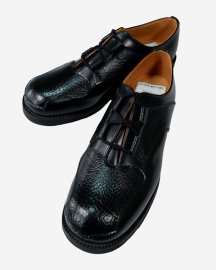 JOHN MOORE / ジョン ・ ムーア / Toe Patch Gillie Shoes  ( Patch & Strap Grain Leather ) 