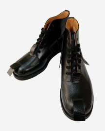 JOHN MOORE /   ࡼ / Toe Strap Boot  ( Patch & Strap Grain Leather )