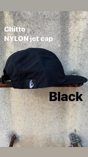 nylon jet cap (black) - Chitto Brand nylon jet cap (black) - Chitto Brand
