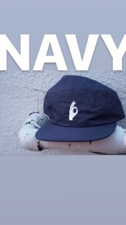nylon jet cap (navy)