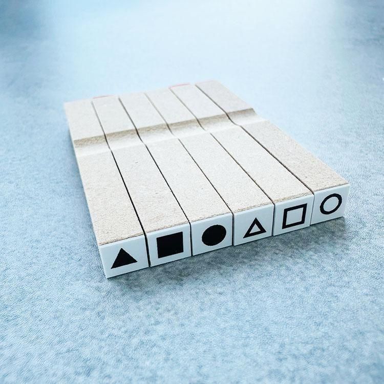 スタンプ クリアスタンプL-008【month 図形 】 - siawasehanko SUNKODO