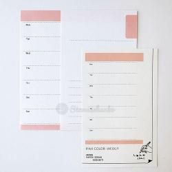 <img class='new_mark_img1' src='https://img.shop-pro.jp/img/new/icons1.gif' style='border:none;display:inline;margin:0px;padding:0px;width:auto;' />paper-320M6MINI6 PINK COLOR WEEKLY (30)