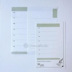 <img class='new_mark_img1' src='https://img.shop-pro.jp/img/new/icons1.gif' style='border:none;display:inline;margin:0px;padding:0px;width:auto;' />paper-321M6MINI6 KHAKI COLOR WEEKLY (30)