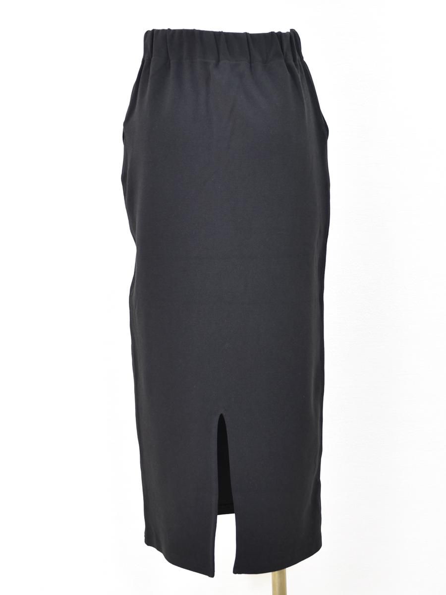 MARIED'OR(マリードール)ワッフル・後ろスリットタイトスカート