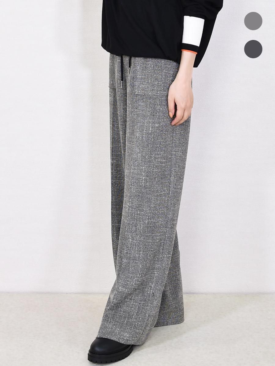 PASSIONE(パシオーネ)センタープレス・ワイドパンツの通販