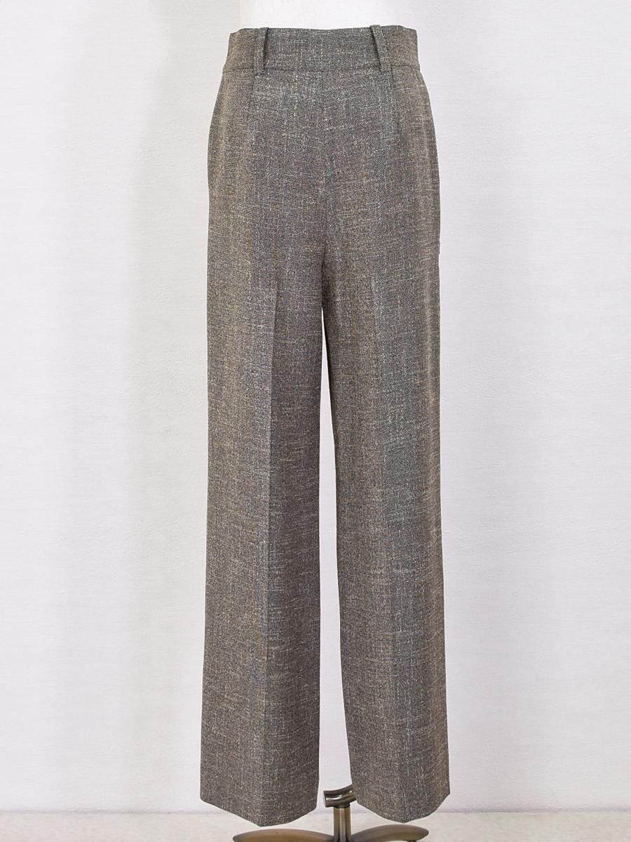 PASSIONE(パシオーネ)センタープレス・ワイドパンツの通販