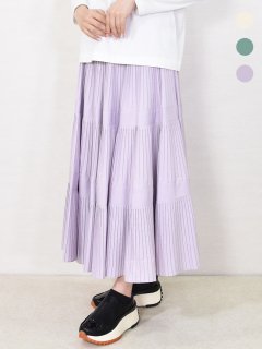 Dignite collier (ディニテコリエ) 3段プリーツスカートの商品画像