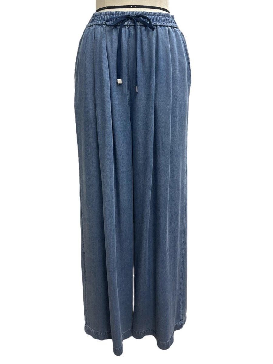 ayane(アヤン)テンセルデニム・ワイドパンツの通販