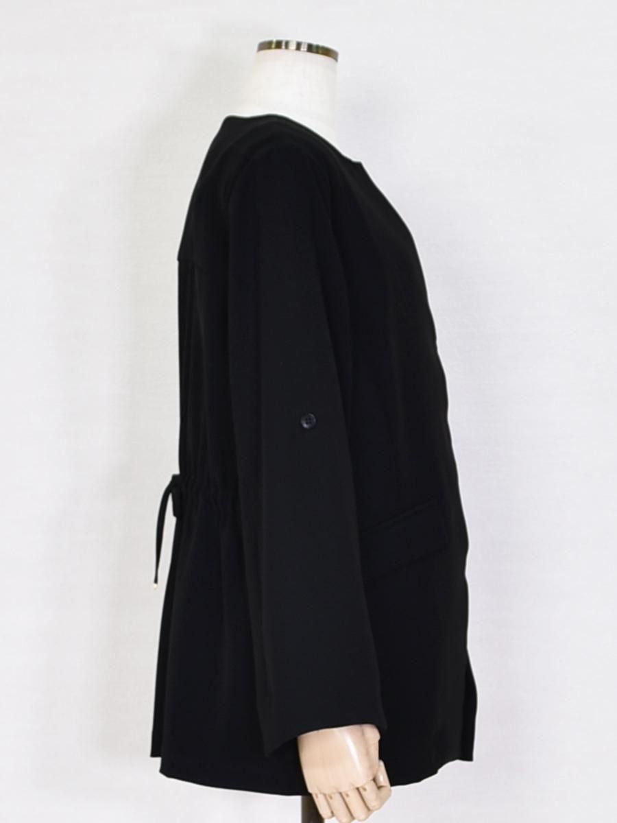 trois　トロア　ダブルジップ　フリル　ジャケット trois トロア ダブルジップ フリル ジャケット