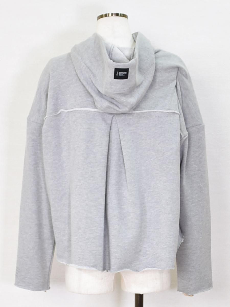 ayane 裏毛バックロゴパーカー 杢グレー ayane(アヤン)裏毛ロゴパーカーの通販
