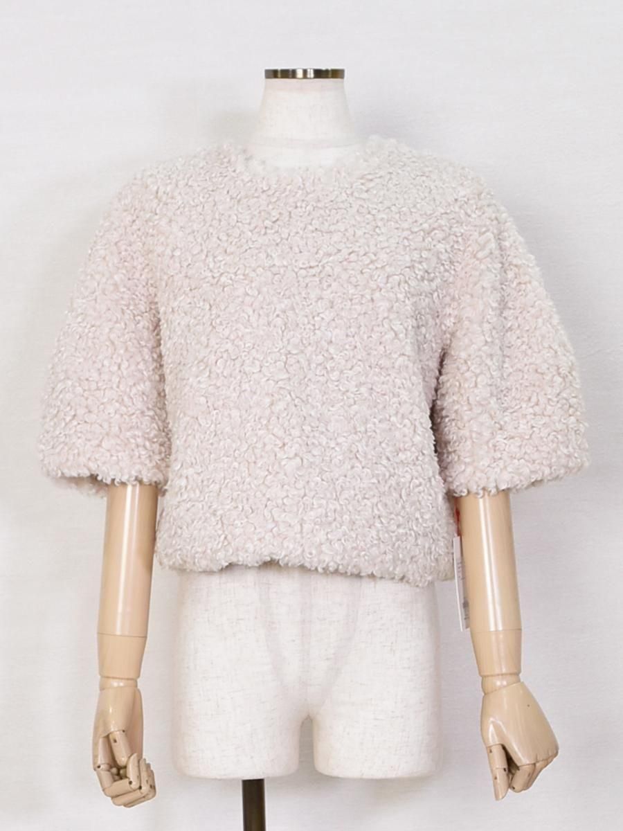 PASSIONE(パシオーネ)ボアショートプルオーバーの通販