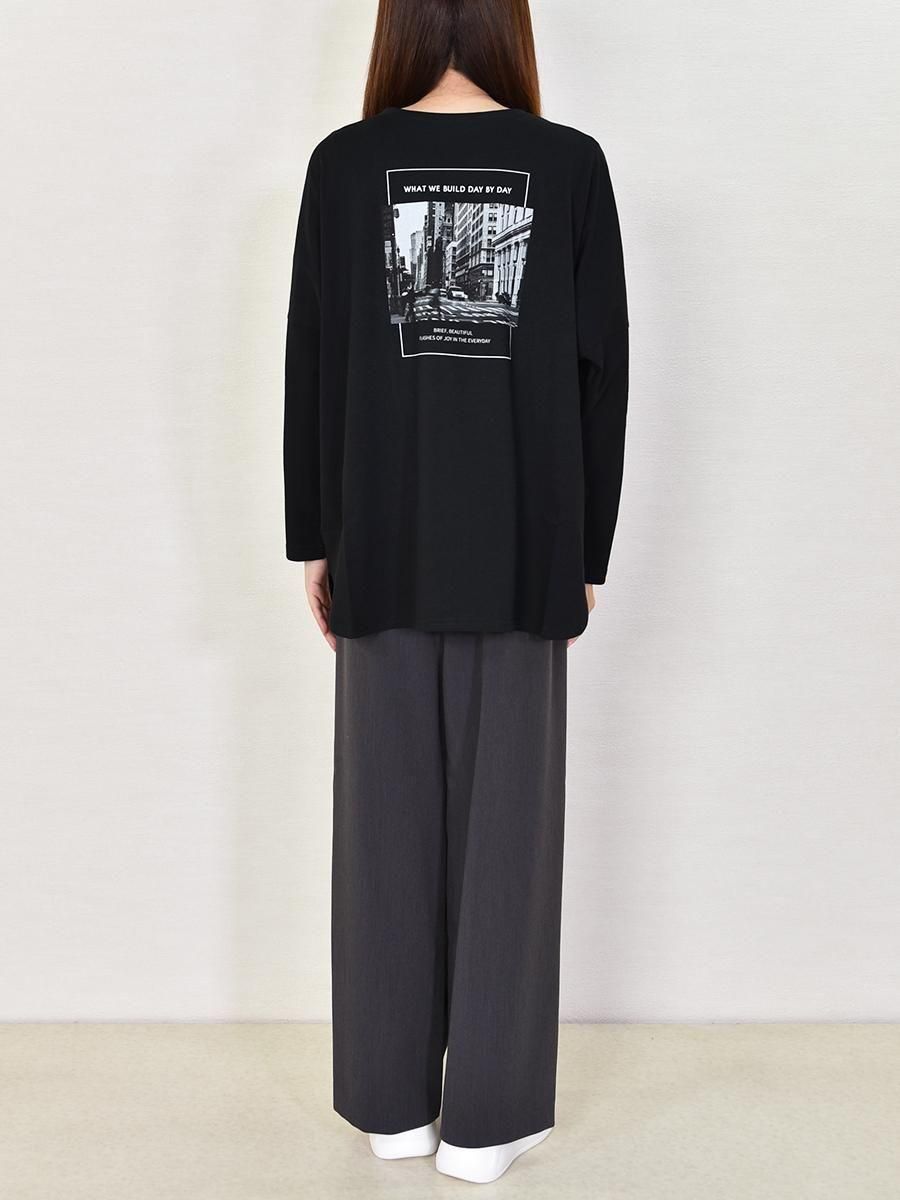 PASSIONE(パシオーネ)タックワイドパンツの通販