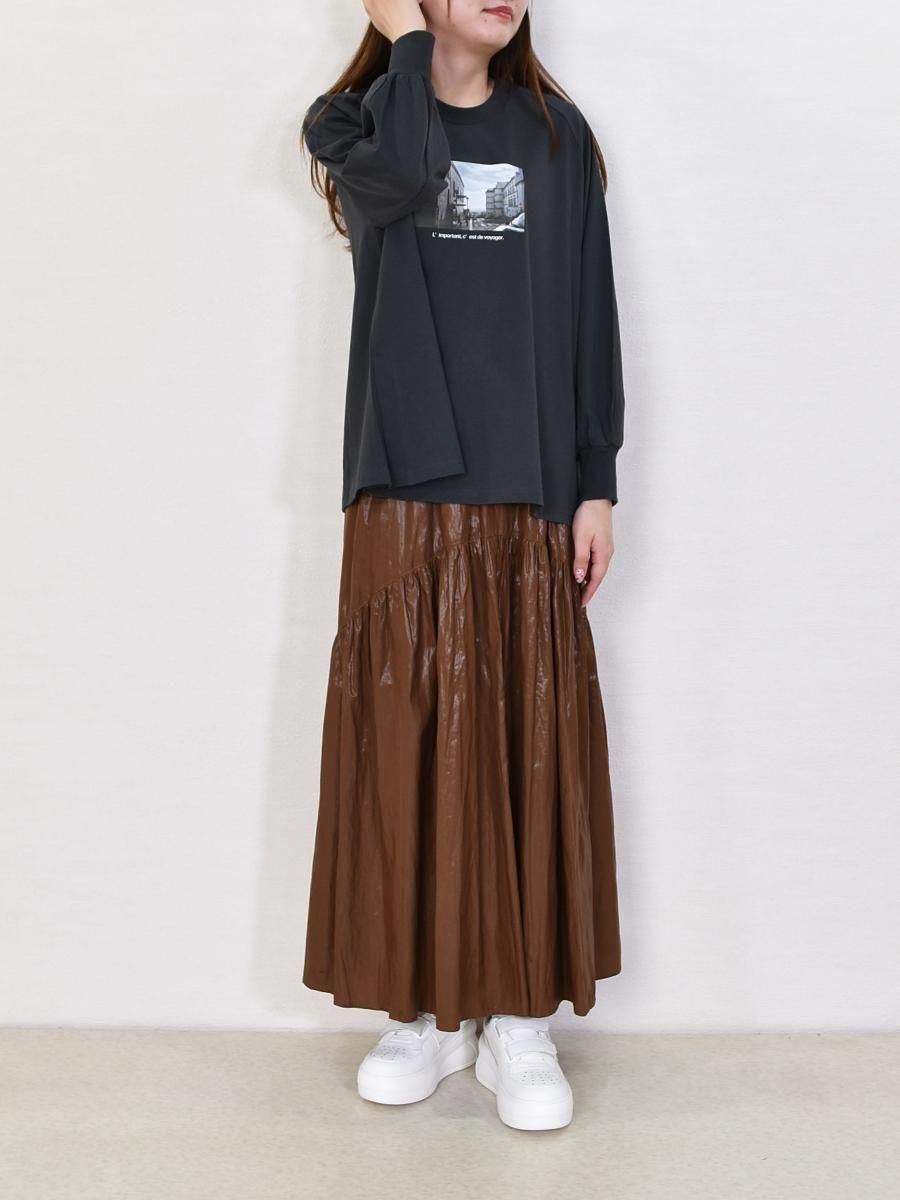 ◆OUTSTANDING MARYS フーディ/4色/送料込◆ MARIED'OR(マリードール)フォトプリント・ラグランスリーブプル