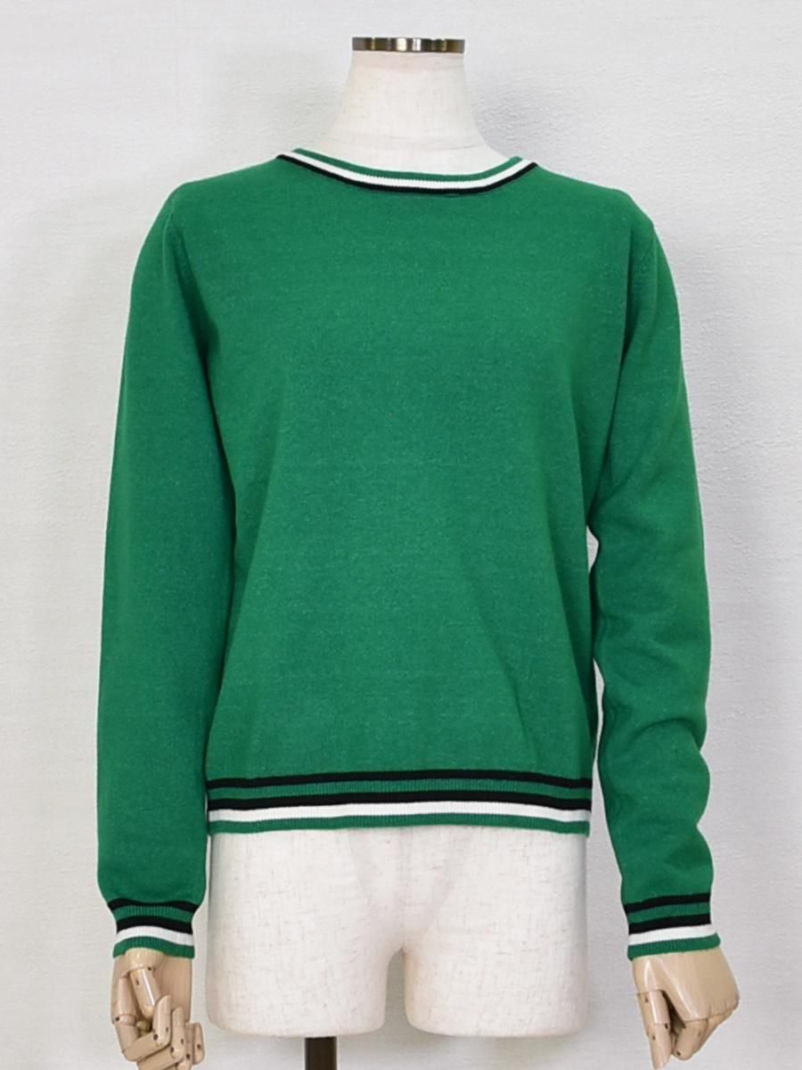 MICALLE MICALLE(ミカーレミカーレ)ライン入り・ニットプル