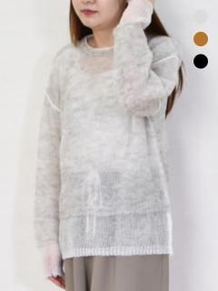 PASSIONE (パシオーネ) バイカラープルオーバーの商品画像