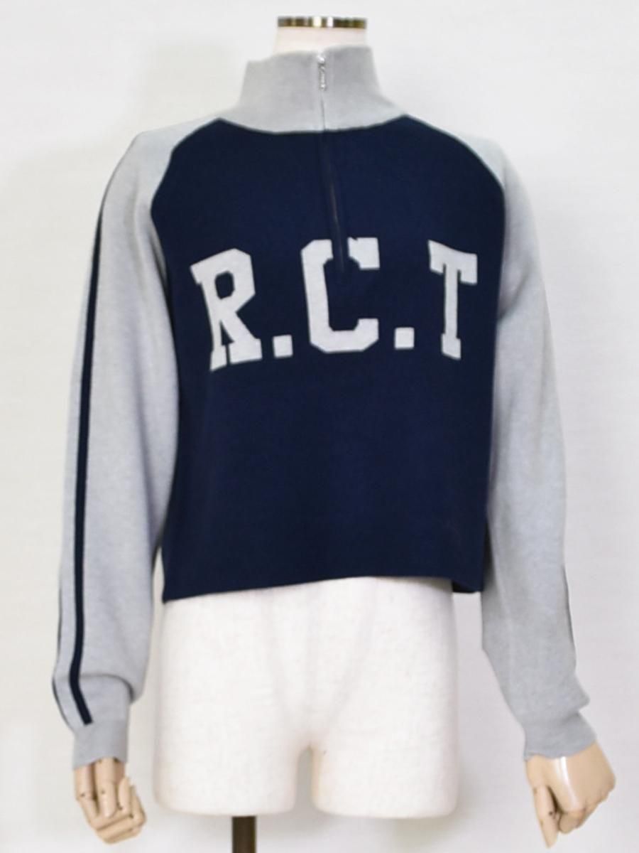 ayane(アヤン)ハーフZIP・ショート丈・ロゴニットプルオーバーの通販