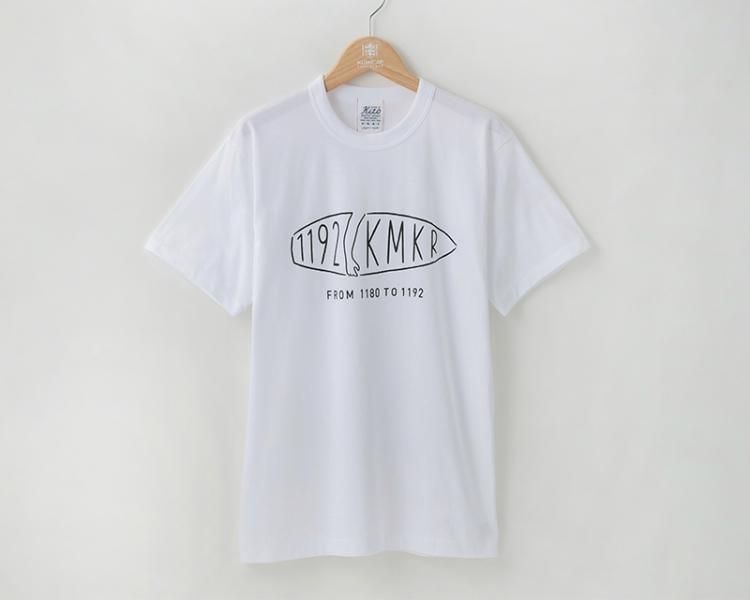 Kume Jp Kito Tシャツ Kamakura Surf 白 久米繊維オンラインショップ 日本製 国産 無地tシャツ